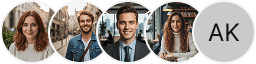 Multiple investor profile avatars on Mekik Yatirimit trading review block